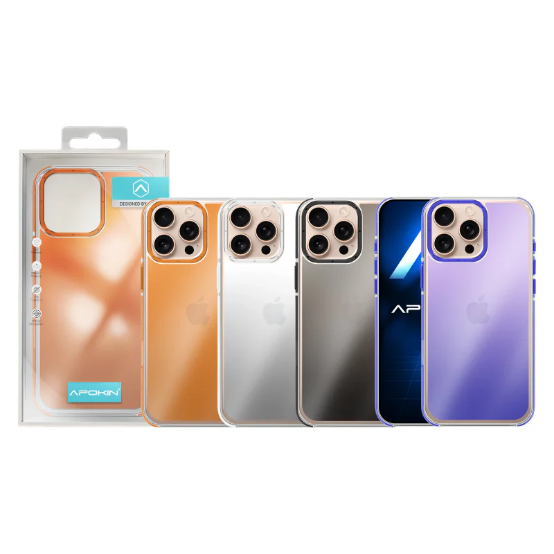 Capa Apokin Camaleão para iPhone 14 Pro Max Prata - Imagem 1