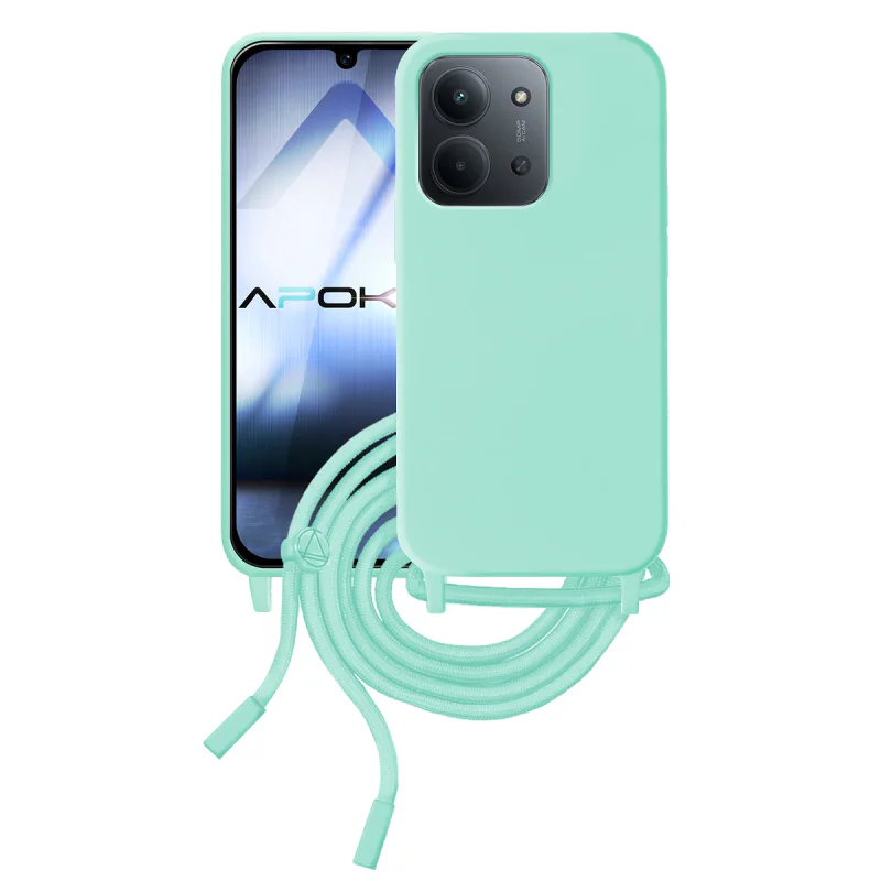 Capa Apokin com Cordão para Xiaomi Redmi 15C Variedade de cores - Imagem 2