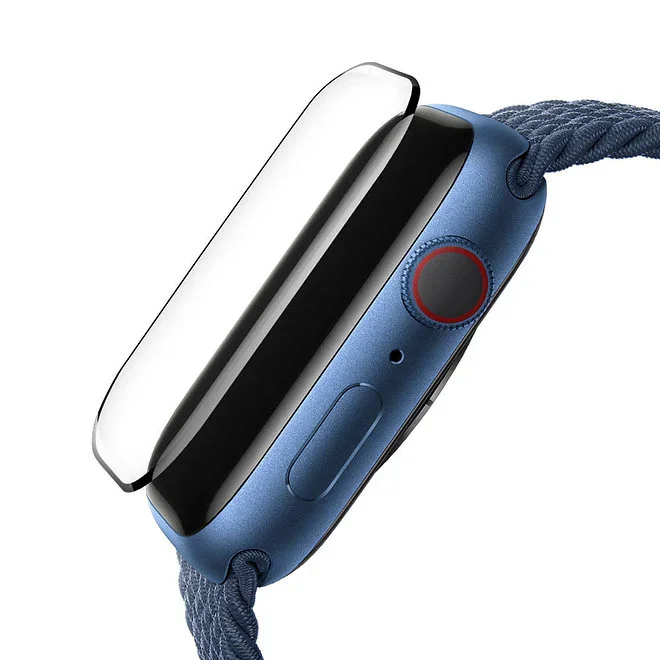 Película Protetora Blueo para Apple Watch S7 / S8 41 mm 3D Bordo Curvo Alta Molécula - Imagem 2
