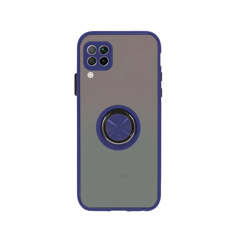 Capa Apokin para Huawei P40 Lite em Gel Fumada com Suporte Verde - Imagem 2