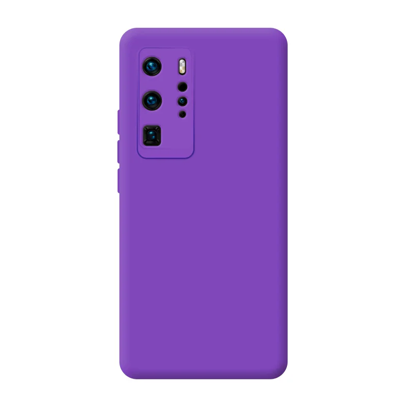 Capa Apokin para Huawei P40 Pro Silicone Macio com Proteção de Câmara 3D Variedade de cores - Imagem 5