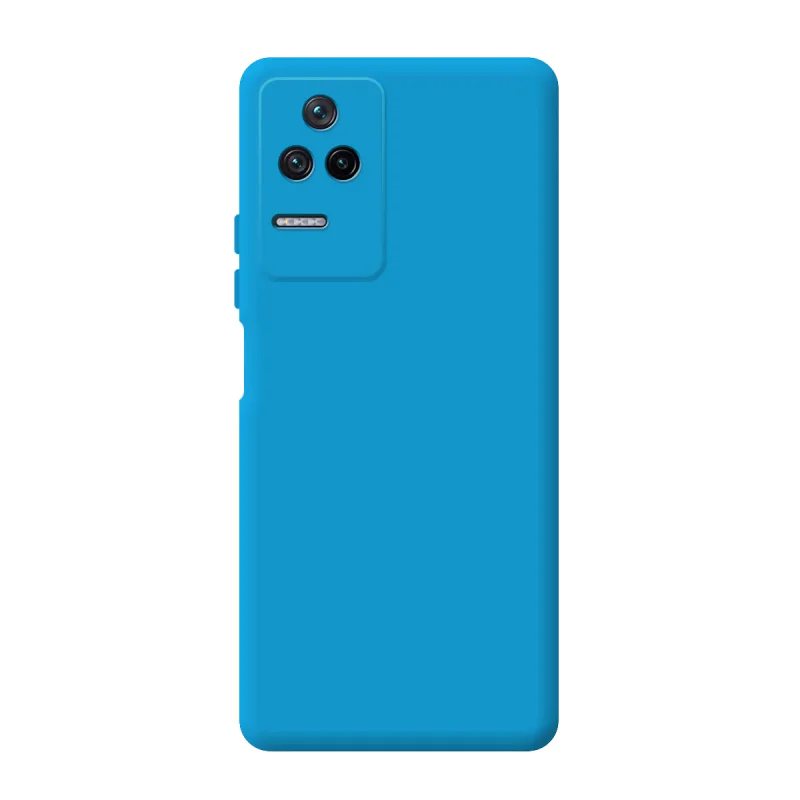 Capa Apokin em Silicone Macio com Proteção de Câmara 3D para Poco F4 Lilás - Imagem 2