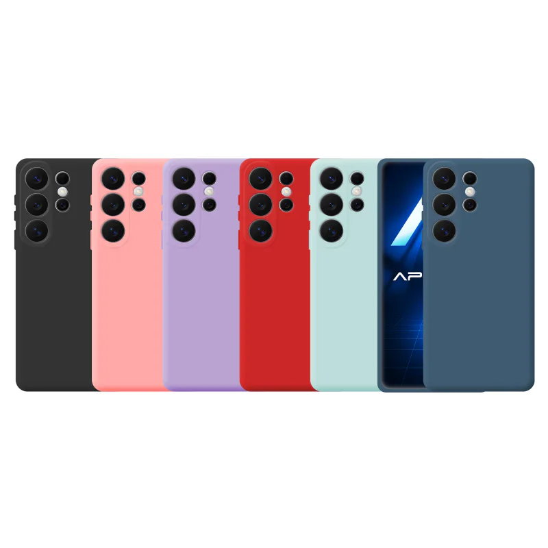 Capa Apokin para Samsung Galaxy S26 Ultra Silicone Suave Variedade de cores