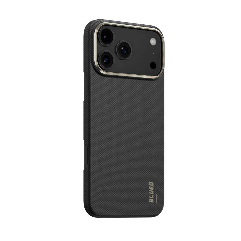 Capa Apokin para iPhone 16 Pro Magnética em Fibra de Aramida Preto - Imagem 5