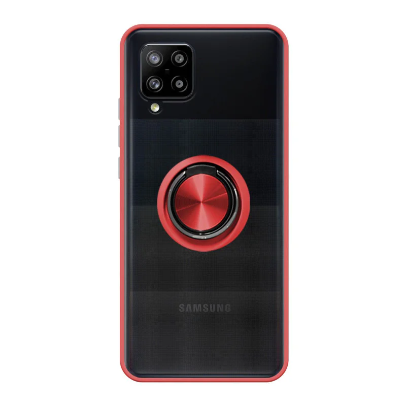 Capa Apokin Magnética em Gel com Suporte Fumada para Samsung Galaxy A42 Variedade de cores - Imagem 4