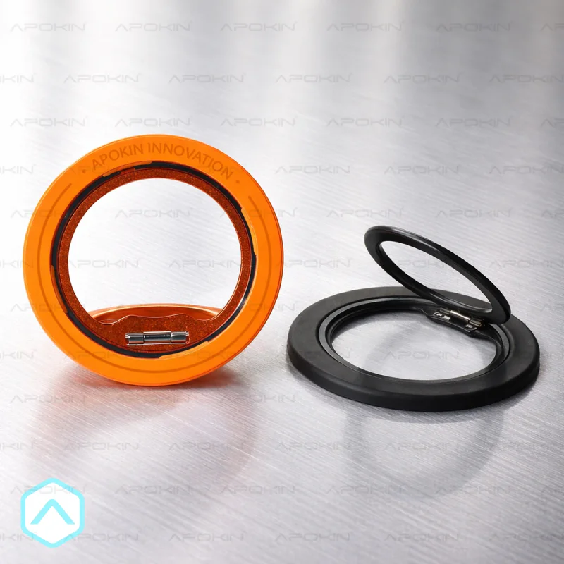 Suporte Magnético Apokin M03 para MagSafe Laranja - Imagem 2