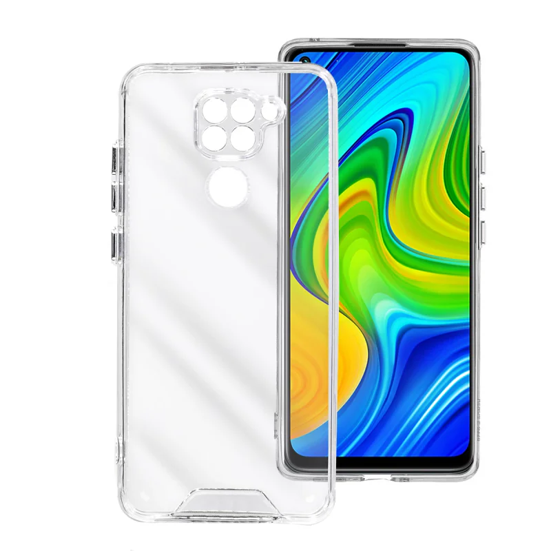 Capa Apokin Space Case para Xiaomi Redmi Note 12 5G Rígida em Acrílico Transparente