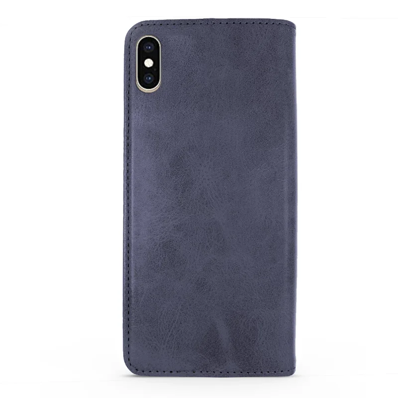 Capa Apokin iPhone XS Max com Porta-cartões em Pele Sintética Vermelho - Imagem 5