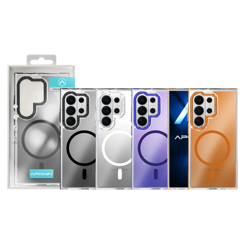 Capa Apokin Camaleão com MagSafe para Samsung Galaxy S25 Ultra Variedade de cores - Imagem 1