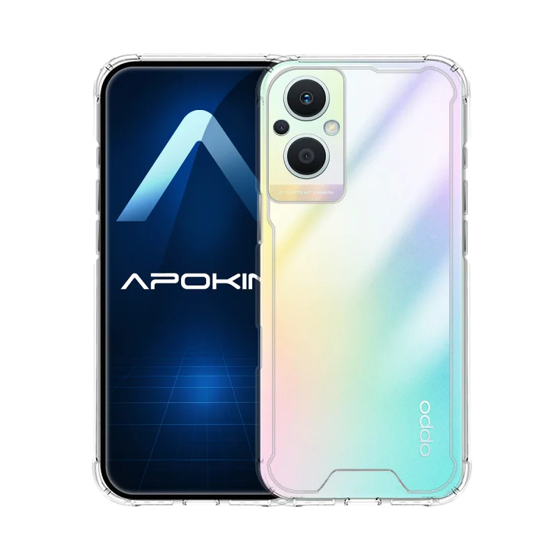 Capa Apokin para Oppo Reno 8 Lite Antichoque Premium Transparente