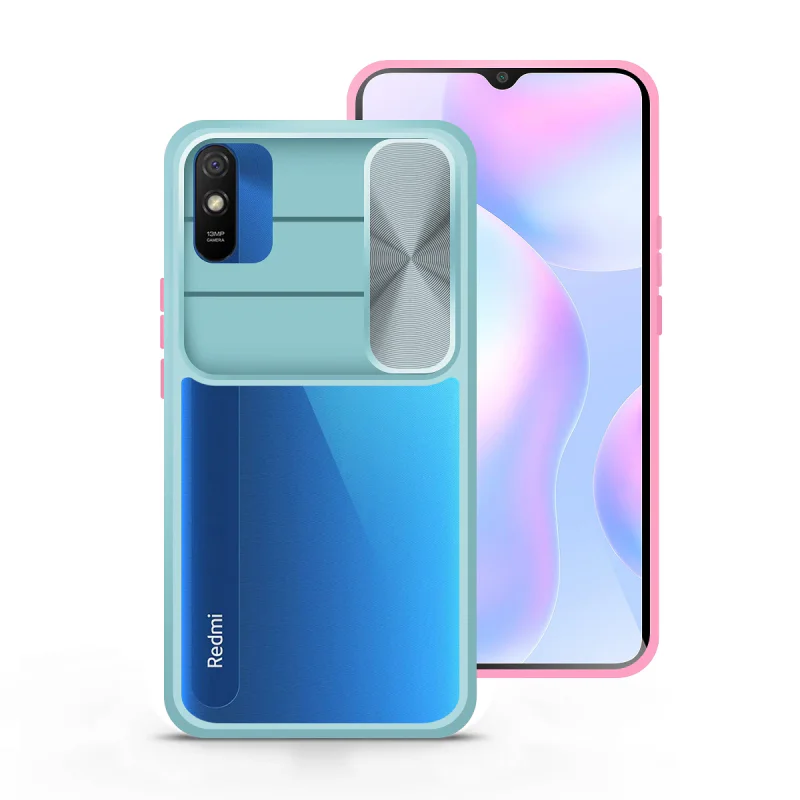 Capa Antichoque Apokin para Xiaomi Redmi 9A em Gel com Proteção de Câmara Preto - Imagem 2