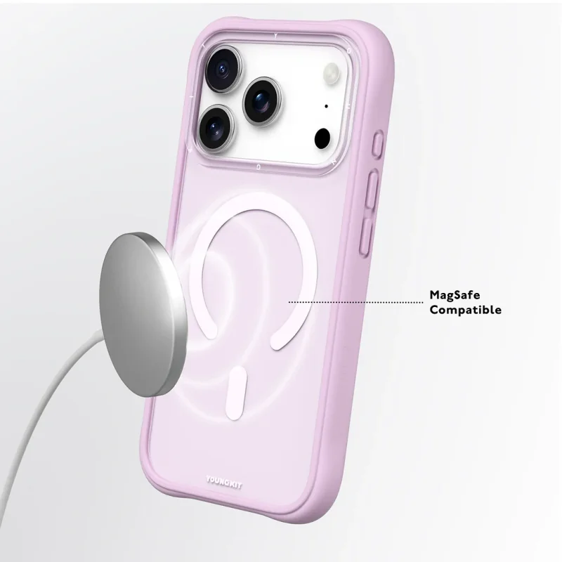 Capa Apokin Youngkit Dynamic II Magnética para iPhone 17 Pro / 18 Pro Amarelo - Imagem 5