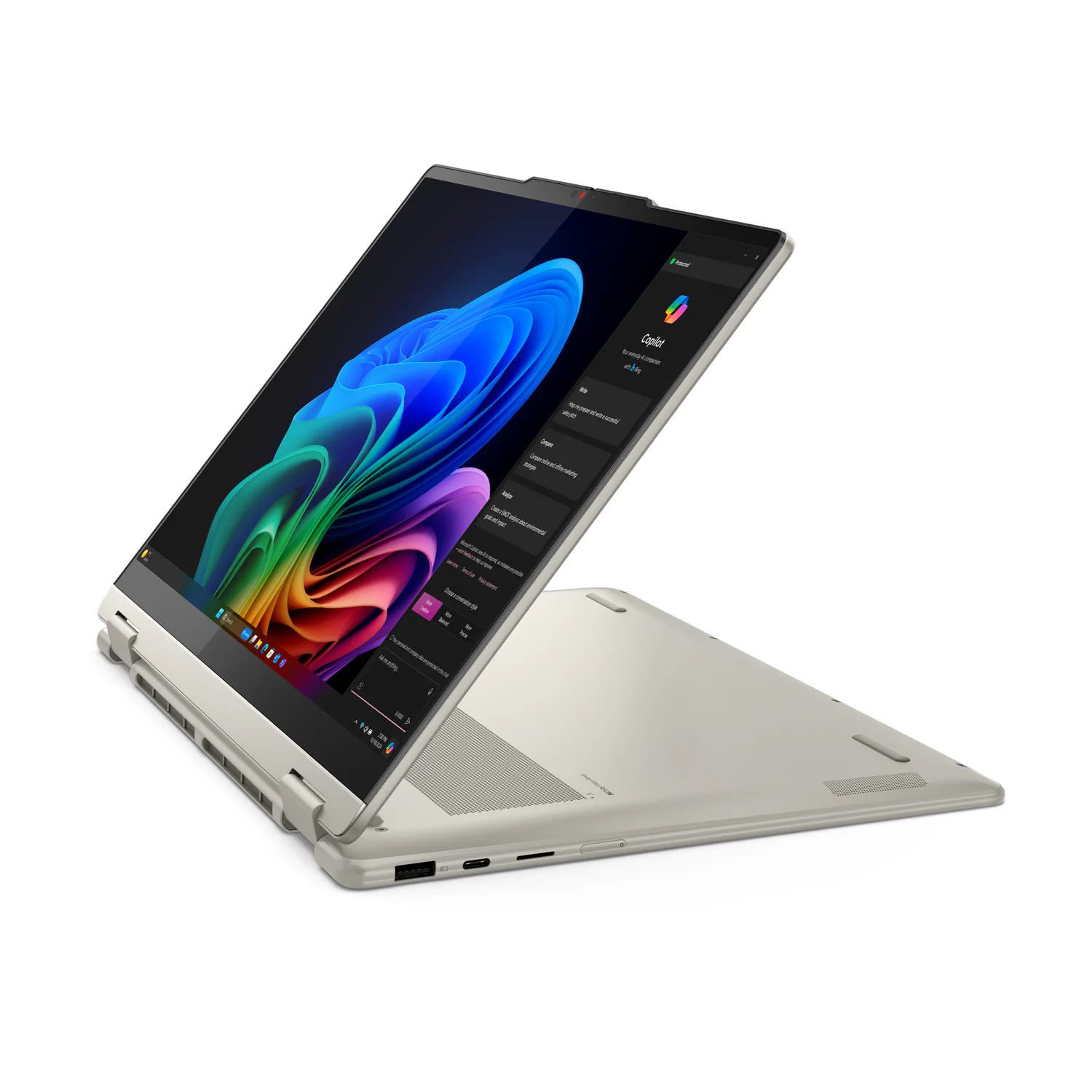 Portátil Convertível Lenovo Yoga 7 2-em-1 14AKP10 14" OLED WUXGA Tátil AMD Ryzen AI 7 345 16GB 512GB SSD Windows 11 Home com Caneta - Imagem 8