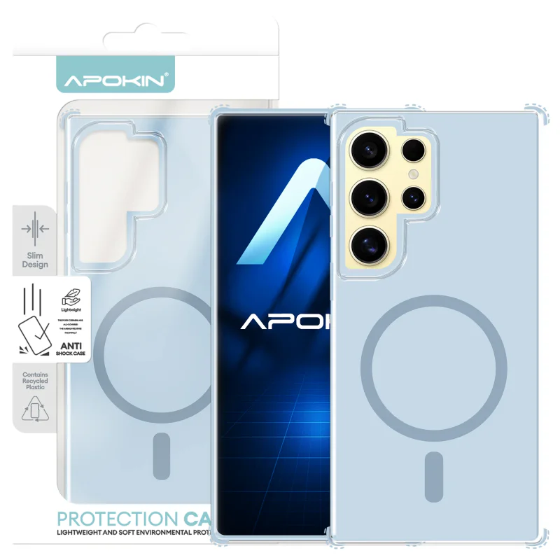 Capa Bumper Apokin Urban para Samsung Galaxy S24 Ultra com MagSafe Verde - Imagem 3