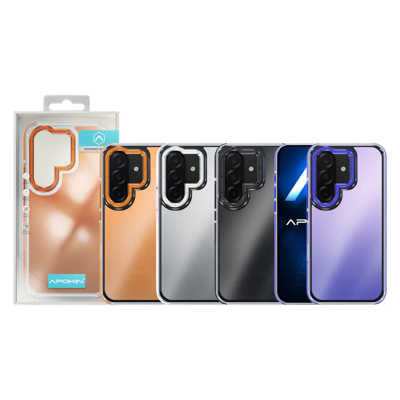 Capa Camaleão Apokin para Samsung Galaxy A27 Laranja