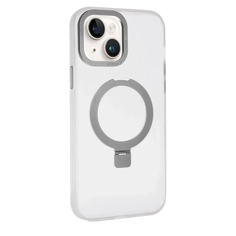 Capa Focus Apokin com Suporte de Anel para iPhone 15 Plus Verde - Imagem 6