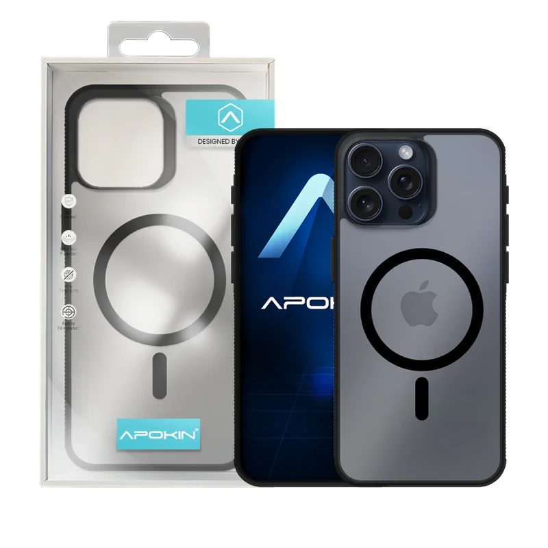 Capa Apokin ABR com MagSafe para iPhone 16 Pro Lilás - Imagem 2