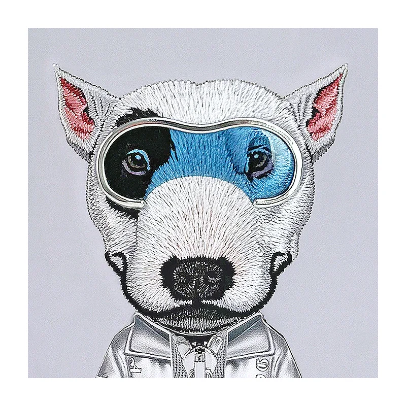 Capa Apokin Nimmy Cool e Cute 2.0 Bordada para iPhone 16 Bull Terrier - Imagem 6