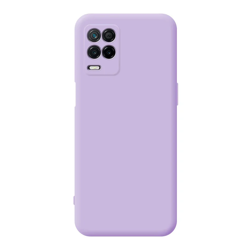 Capa Apokin para Realme 8 5G Silicone Suave com Proteção de Câmara 3D Azul - Imagem 3