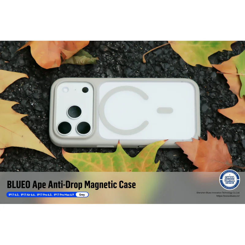 Capa Apokin com Anel Magnético para iPhone 16 Pro Max Azul - Imagem 6