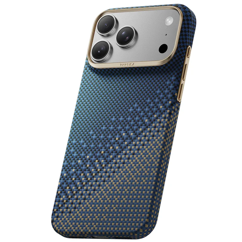 Capa Apokin RAPTIC Aramid Skin para iPhone 18 Pro com MagSafe Esmeralda - Imagem 2