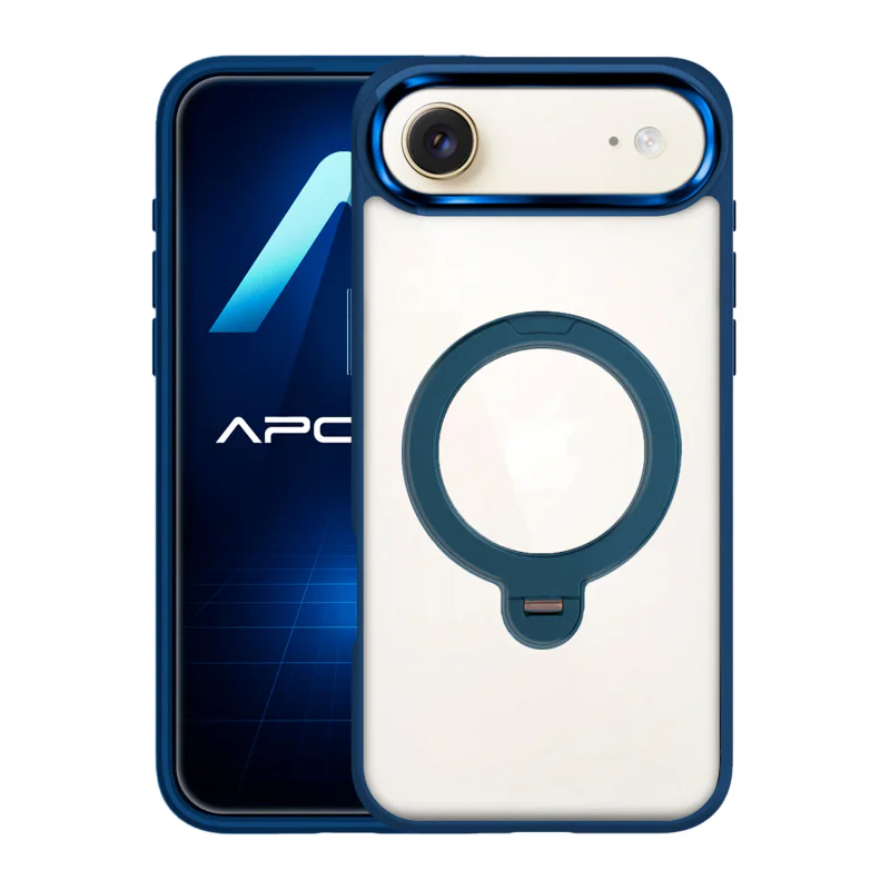 Capa Apokin para Apple iPhone 17 Air com Anel e MagSafe Laranja - Imagem 4