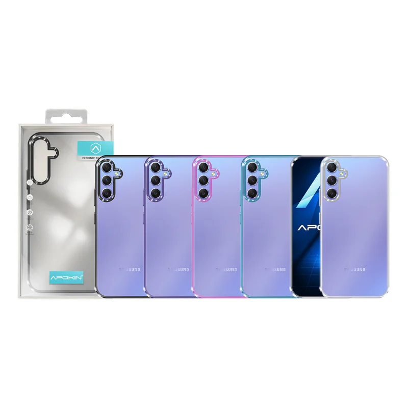 Capa Antichoque Apokin Acrílica para Samsung Galaxy A14 Transparente - Imagem 1