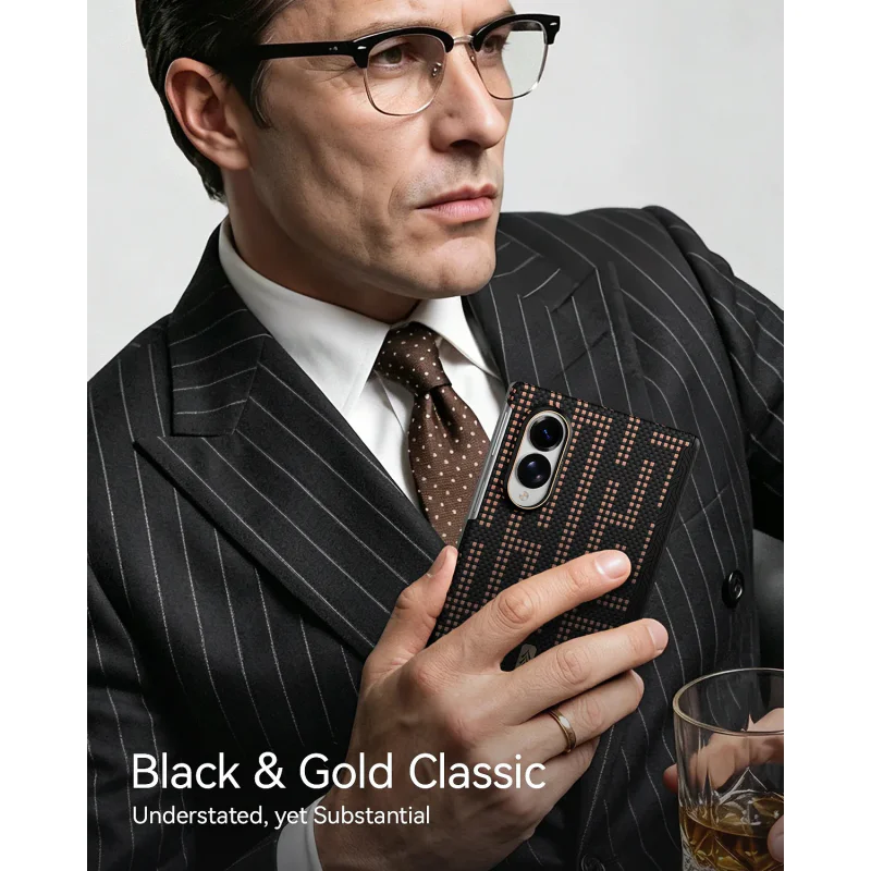 Capa Magnética Raptic Aramid Skin-Pro Apokin para Samsung Galaxy Z Fold 8 Ultra - Imagem 6