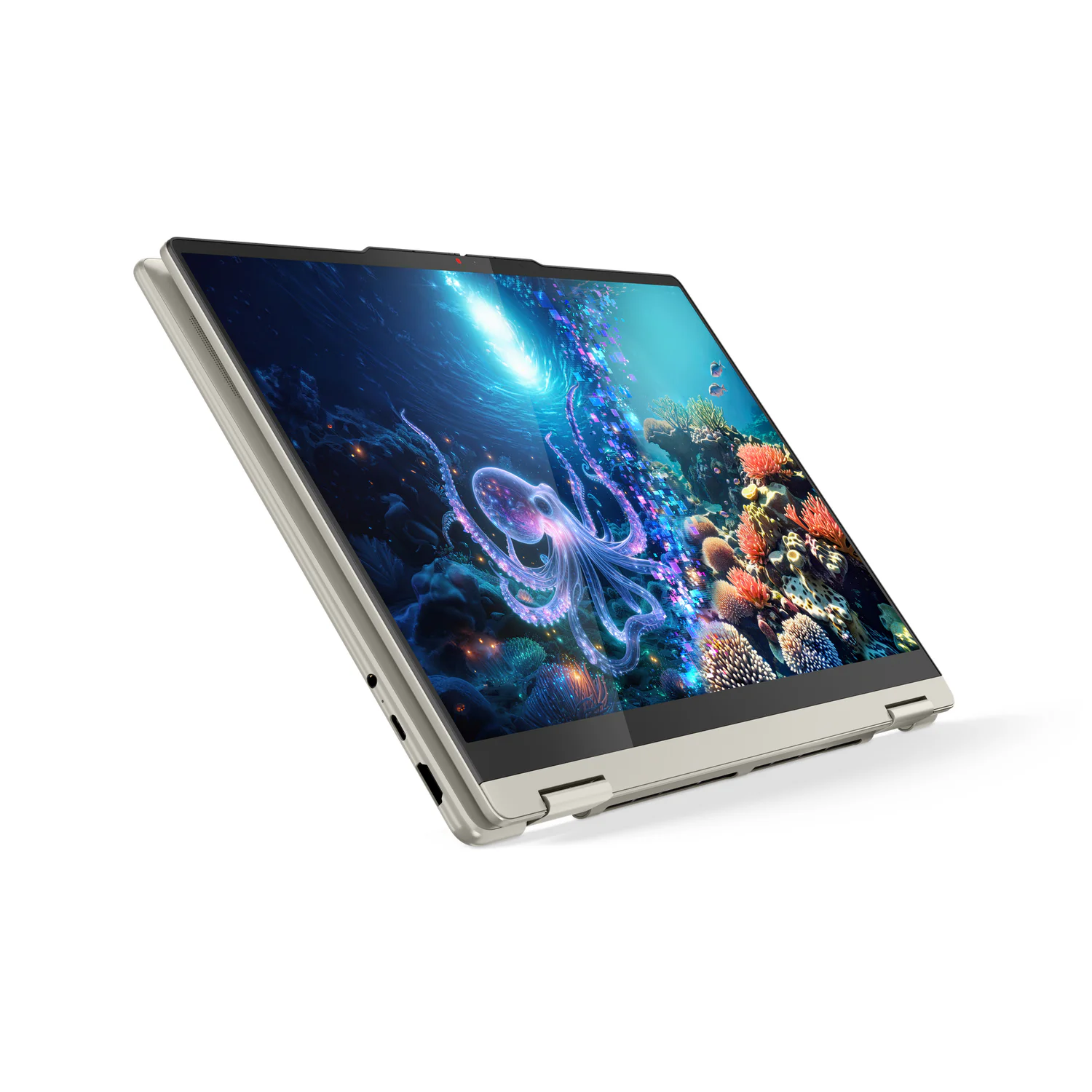 Portátil Convertível Lenovo Yoga 7 2-em-1 14AKP10 14" OLED WUXGA Tátil AMD Ryzen AI 7 345 16GB 512GB SSD Windows 11 Home com Caneta - Imagem 4