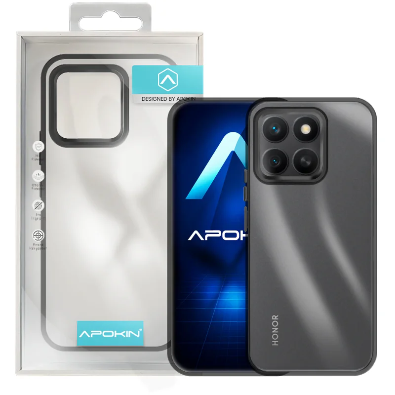 Capa Apokin para Honor X6b Acrílica Transparente Branco - Imagem 2