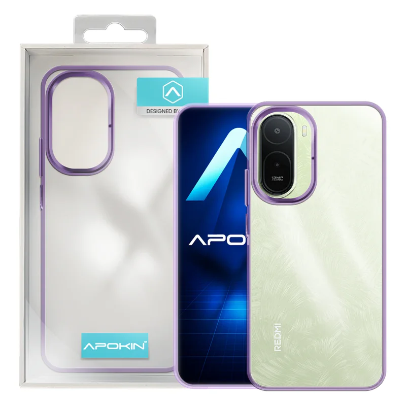 Capa Acrílica Apokin para Xiaomi Redmi A7 Transparente Branco - Imagem 4