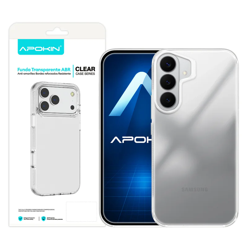 Capa Apokin Abr Transparente para Samsung Galaxy S26 Plus Transparente