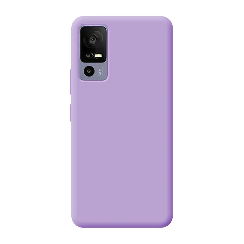 Capa Apokin para TCL 40R 5G Silicone Macio com Proteção de Câmara 3D Azul - Imagem 6
