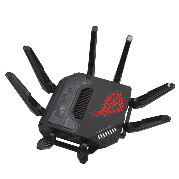 Router Gaming Asus ROG Rapture GT-BE98 Wi-Fi 7 Quad-band 25 Gbps - Imagem 5