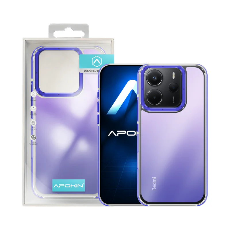 Capa Camaleão Apokin para Xiaomi Redmi Note 14 4G Preto - Imagem 5