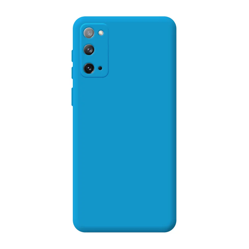 Capa de Silicone Apokin com Proteção de Câmara 3D para Samsung Galaxy S20 FE Lilás - Imagem 3