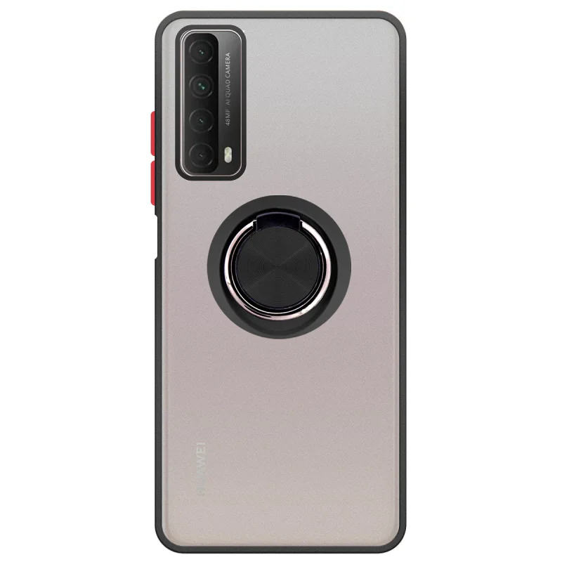 Capa de Gel Apokin Magnética com Suporte Fumada para Huawei P Smart 2021 Azul - Imagem 4