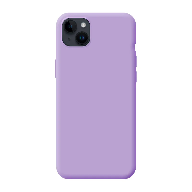 Capa Apokin para iPhone 14 Plus Silicone Macio com Proteção de Câmara 3D Azul - Imagem 6