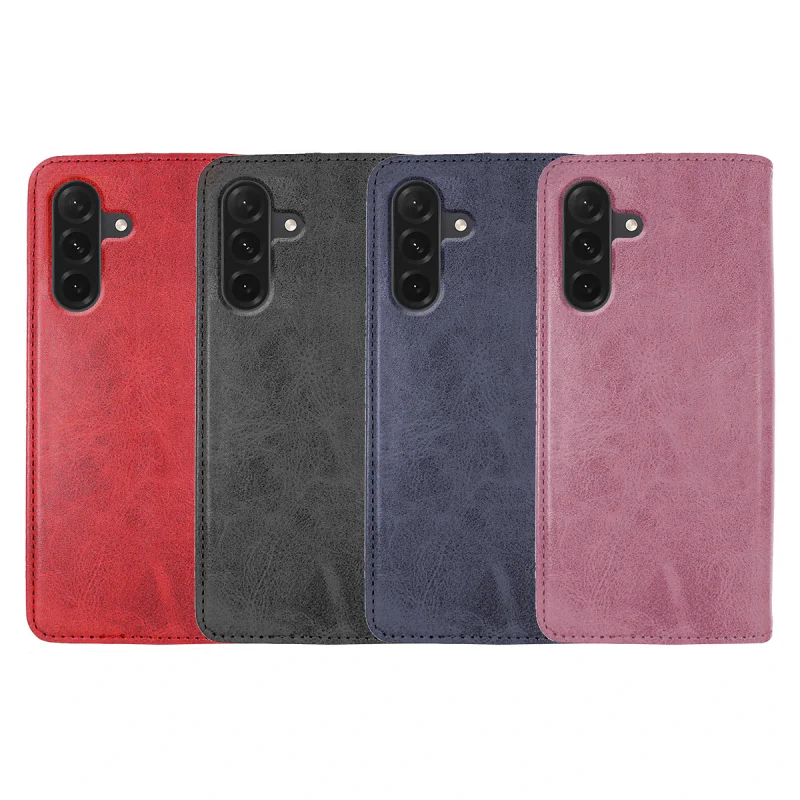 Capa Livro Apokin para Samsung Galaxy A17 com Porta-Cartões em Pele Sintética Azul - Imagem 1