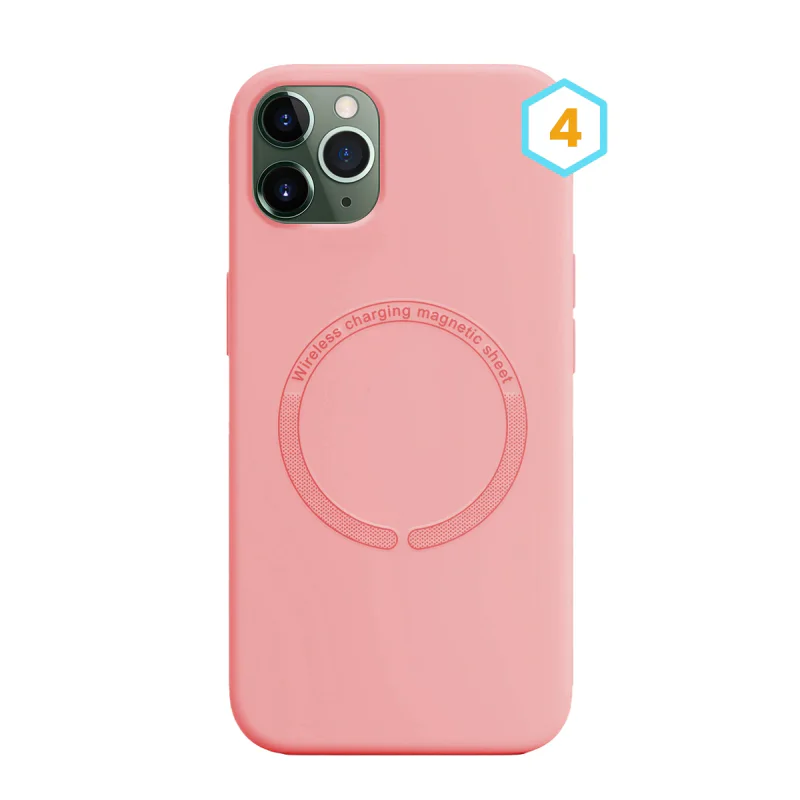 Capa Apokin para iPhone 11 Pro Silicone Líquido com MagSafe 18 - Imagem 5