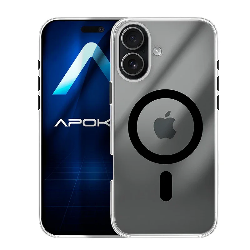 Capa Apokin para iPhone 17 Acrílica Premium com MagSafe Branco - Imagem 4