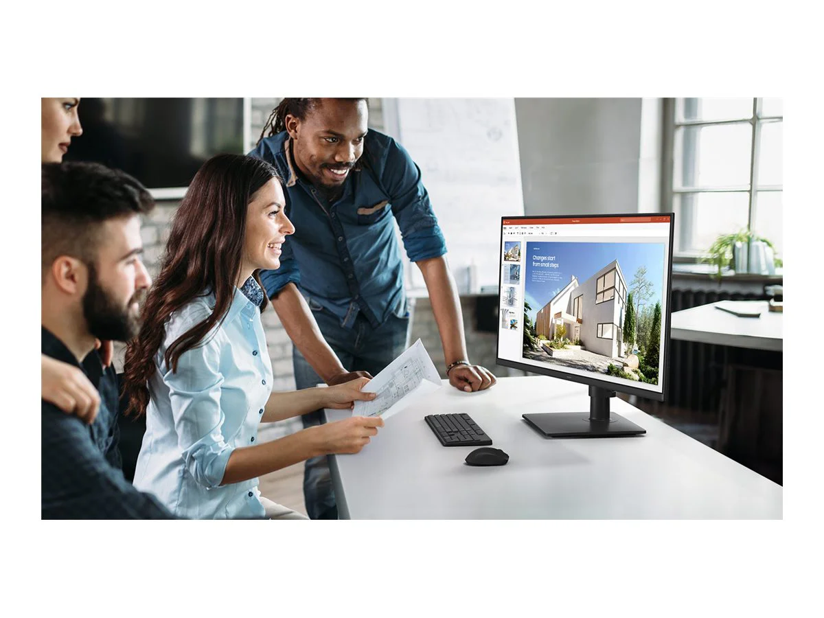 Monitor Samsung S27D400GAU 27" Full HD IPS 100Hz 5ms 2xHDMI DisplayPort Ajustável Preto - Imagem 13