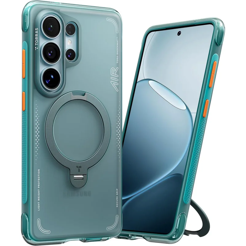 Capa Apokin para Samsung S26 Ultra Ostand Spin Vegskin Roxo Escuro