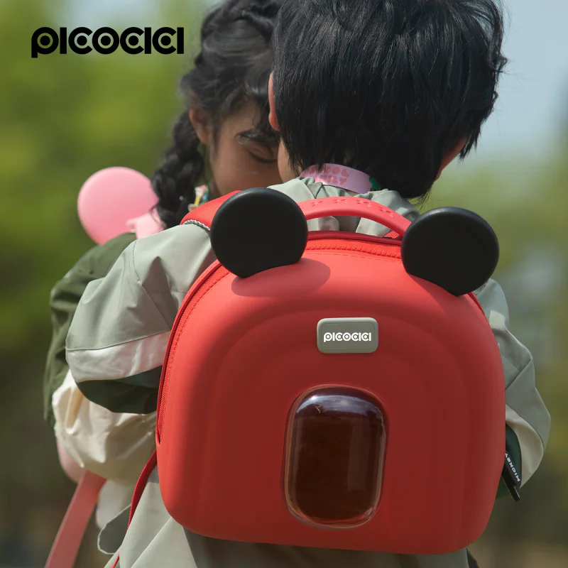 Mochila Infantil Picocici Mouse K52 Apokin Rosa - Imagem 3