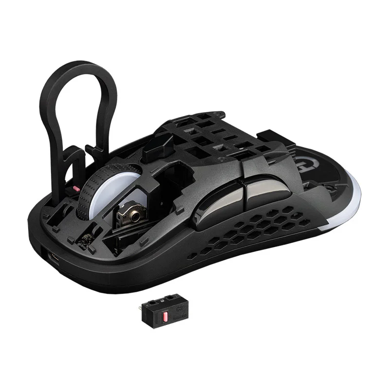 Rato Gaming Sem Fios Hiditec GX30 Pro Wireless 26000 DPI 2,4 GHz/Bluetooth/USB-C Preto - Imagem 7