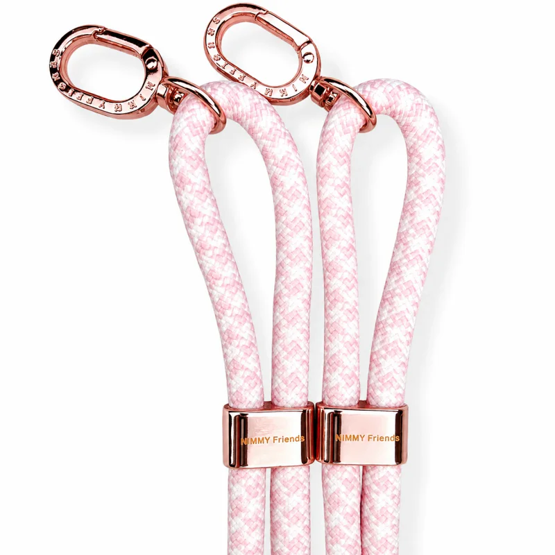 Cordão para Telemóvel Nimmy Friends Apokin Rosa e Branco - Imagem 3
