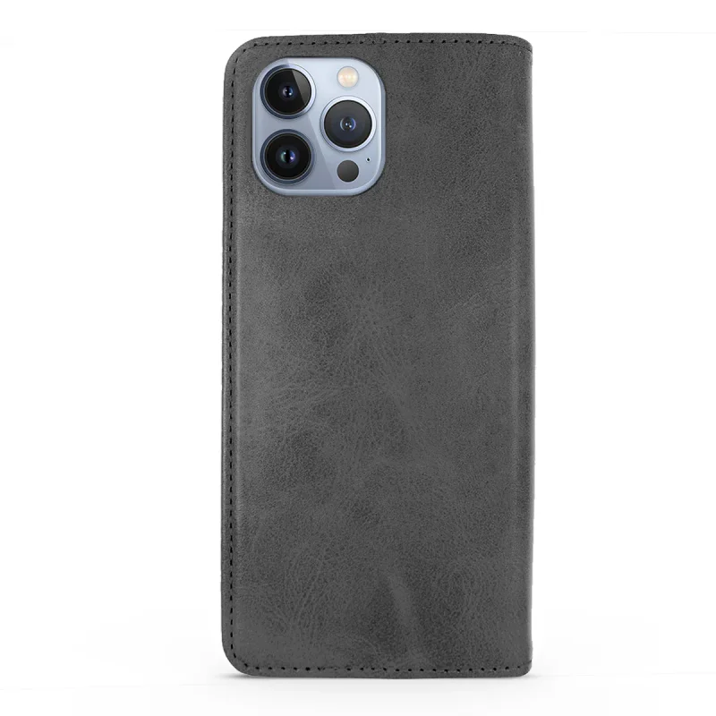 Capa Apokin para iPhone 13 Pro Max em Couro Sintético com Porta-Cartões Variedade de cores - Imagem 6