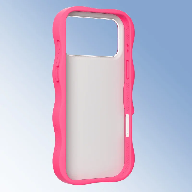 Capa Apokin Youngkit Onda Relâmpago para iPhone 17 Pro e 18 Pro Rosa - Imagem 4