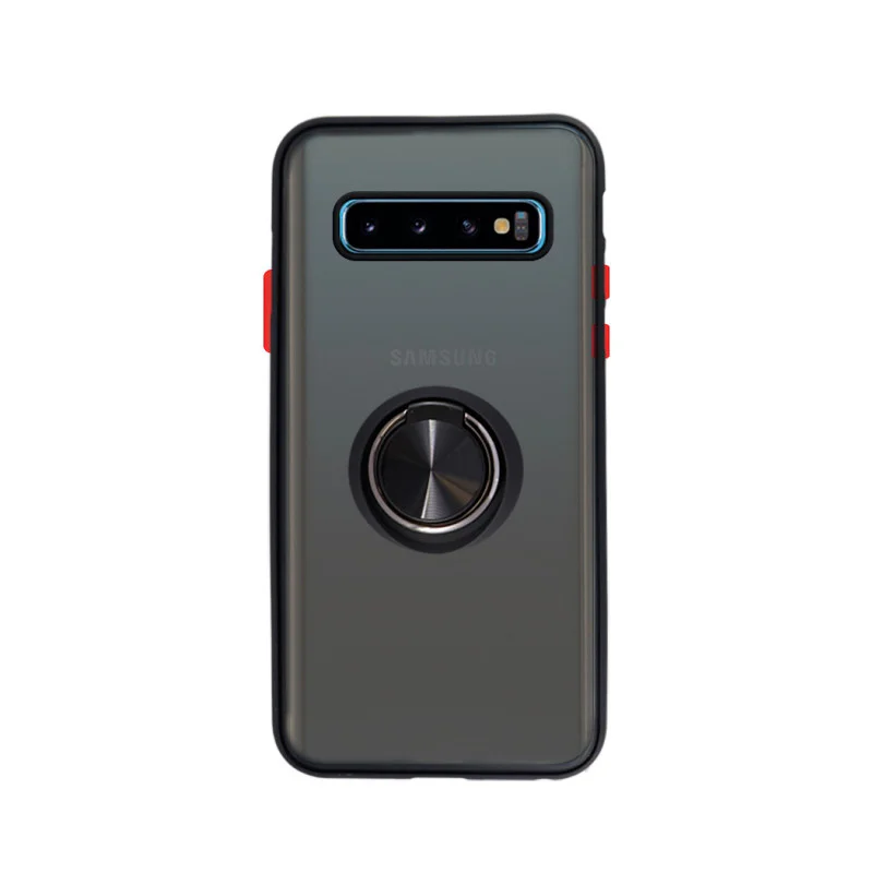 Capa Magnética de Gel Apokin com Suporte para Samsung Galaxy S10 Vermelho - Imagem 3
