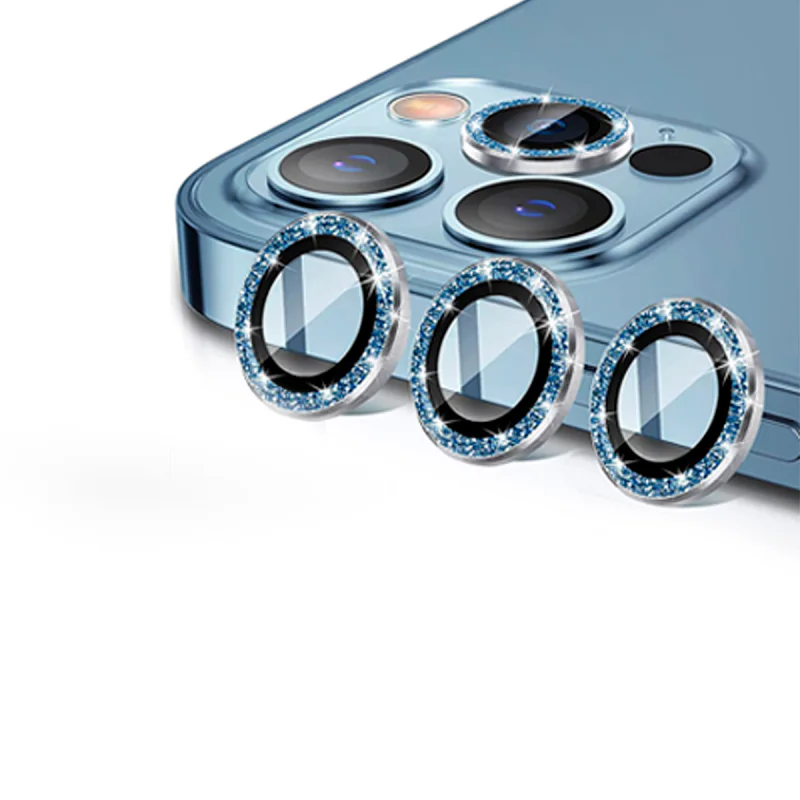 Protetor de Câmara Apokin iPhone 11 e 12 mini em Alumínio Ouro Rosa - Imagem 6